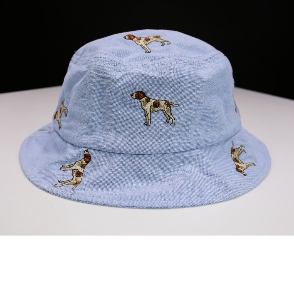 NWT Polo Ralph Lauren Bucket Hat S/M – Allover Puppy Embroidery, Special Edition